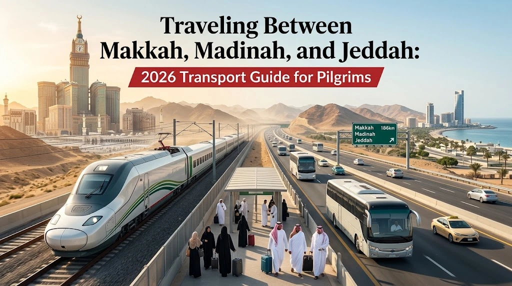 Traveling Between Makkah, Madinah, and Jeddah 2026 Transport Guide for Pilgrims